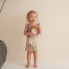 Shortje met bloemetjes - Short with ruffle vintage little flowers 